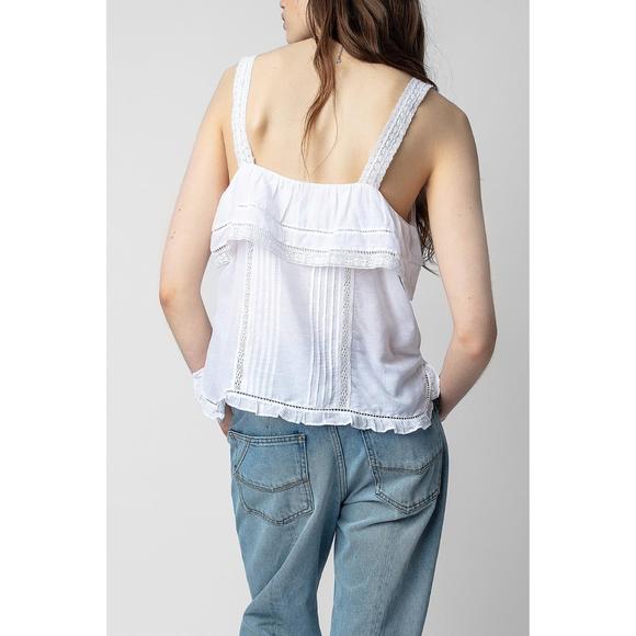 NEW ZADIG & VOLTAIRE cya tomboy tank top in judo - Picture 3 of 3
